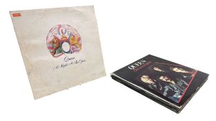 QUEEN - COLLECTION OF EIGHT LP VINYL RECORDS