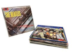 THE BEATLES - A COLLECTION OF LP VINYL RECORDS