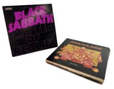 BLACK SABBATH - COLLECTION OF EIGHT LP VINYL RECORDS