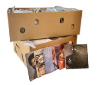 VINYL RECORDS - TWO BOXES OF ASSORTED VINTAGE VINYL 45S