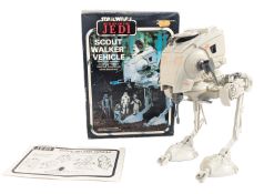 STAR WARS - ORIGINAL VINTAGE PALITOY SCOUT WALKER PLAYSET