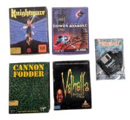 RETRO GAMING - X4 COMMODORE AMIGA BIG BOX PC GAMES