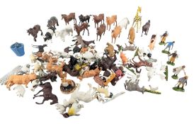 BRITAINS - COLLECTION OF PLASTIC FARM ANIMAL FIGURES