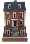 DOLLS HOUSE - SCRATCH BUILD RED BRICK STYLE TOWN HOUSE