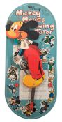 DISNEY - VINTAGE WELSOTOY TINPLATE 'MICKEY MOUSE DRAWING TUTOR'
