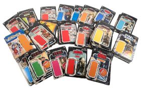 STAR WARS - LARGE COLLECTION OF MODERN FIGURE CARD BACKS