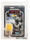STAR WARS - YODA - ORIGINAL VINTAGE ACTION FIGURE - UKG GRADED