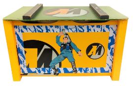 ACTION MAN - WOODEN STORAGE BOX