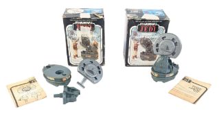 STAR WARS - x2 BOXED VINTAGE RADAR LASER CANNON MINIRIG SET