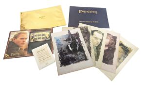 THE LORD OF THE RINGS - LIMITED EDITION ART PORTFOLIO & LEGOLAS STAMPS