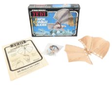 STAR WARS - ORIGINAL VINTAGE EWOK COMBAT GLIDER PLAYSET