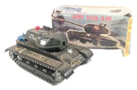 TINPLATE TOYS - JAPANESE MASUDAYA ARMY TANK M-99