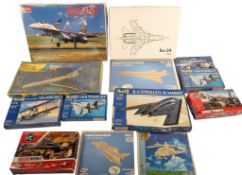 MODEL KITS - COLLECTION OF PLASTIC MODEL KITS OF AVIATION INTEREST
