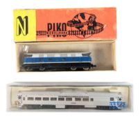MODEL RAILWAY - x2 KATO & PIKO N GAUGE DIESEL LOCOMOTIVE ENGINES