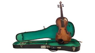 19TH CENTURY VICTORIAN VIOLIN MUSICAL INSTRUMENT