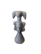 19TH CENTURY AFRICAN TRIBAL WOODEN CARVED SCULPTURE