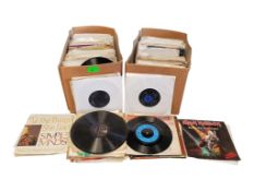 COLLECTION OF 20TH CENTURY VINTAGE 7" 45S VINYL RECORD SINGLES