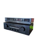 TECHNICS / SONY - TWO VINTAGE HI-FI AUDIO SEPARATES