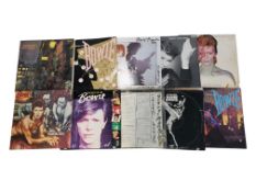 DAVID BOWIE - COLLECTION OF LATE 20TH CENTURY LP VINYL RECORDS