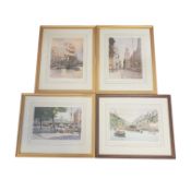 FRANK SHIPSIDES (1908-2005) - FOUR LIMITED EDITION SIGNED PRINTS