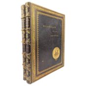 BIRD, CHARLES - 1885 PICTURESQUE OLD BRISTOL, A SERIES OF 52 ETCHINGS, 2VOLS, ZAEHNSDORF