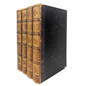 DE BARANTE, M. - 1842 HISTOIRE DES DUCS DE BOURGOGNE LEATHER BINDING