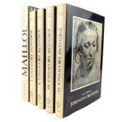 ART INTEREST - 1974 JORDAENS DRAWINGS & 1977 ARISTIDE MAILLOL, FIRST EDITIONS, ILLUSTRATED