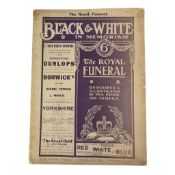 THE ROYAL FUNERAL - 1910 BLACK & WHITE : IN MEMORIAM
