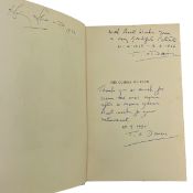 BISHOP, EDWARD - 1963 THE GUINEA PIG CLUB, ASSOCIATION COPY