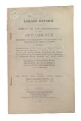 PAMPHLET - 1922 LUNACY REFORM, REPORT OF THE PROCEEDINGS OF THE CONFERENCE
