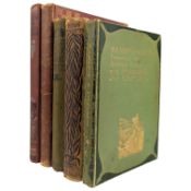 SELECTION OF DECORATIVE CLOTH BOUND ILLUSTRATED BOOKS TO INCLUDE GUIDE TO FAIRYLAND