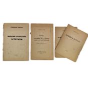 IVANOV, VLADISLAV - SELECTION OF EARLY 20TH CENTURY ESSAYS, FIRST EDITION, SIGNED
