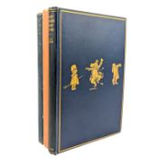 MILNE, A.A. - THREE EARLY EDITIONS TO INCLUDE WHEN WE WERE VERY YOUNG AND THE HOUSE AT POOH CORNER
