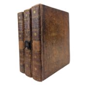 COLLINSON, REV. JOHN - 1791 THE HISTORY AND ANTIQUITIES OF THE COUNTY OF SOMERSET, 3 VOLS