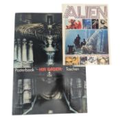 GIGER, H. R. - 1979 THE BOOK OF ALIEN, SIGNED COPY, & TASCHEN 
