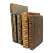 SELECTION OF POETRY - FINE BINDINGS - TO INCLUDE TENNYSON, WORDSWORTH ETC