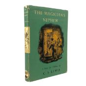 LEWIS, C. S. - 1955 THE MAGICIAN'S NEPHEW, FIRST EDITION, FIRST IMPRESSION, IN DUST WRAPPER