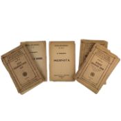 RUSSIAN SILVER AGE LITERATURE - FIVE EARLY 20TH CENTURY PUBLICATIONS FROM MYSL