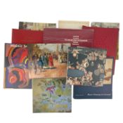 A SELECTION OF ART PROGRAMMES TO INCLUDE ELIOT HODGKIN, CHARLES HEATH ROBINSON ETC