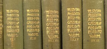 THE STUDIO: AN ILLUSTRATED MAGAZINE - 1900-1962 COLLECTION OF c.60 VOLUMES