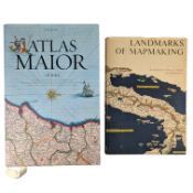BLAEU, JOAN - 2005 ATLAS MAIOR OF 1665 (TASCHEN) & 1976 LANDMARKS OF MAPPING (PHAIDON)