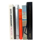 A SELECTION OF ART BOOKS ON ARCHITECTURE, GLASS, DUTCH/FLEMISH ART, MODERN MOVEMENT ETC