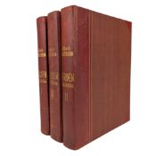CHRISTENSEN, CHR. A. R. - 1935-6 VERDEN IGAR OG IDAG, 3VOLS, FIRST EDITION