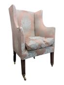 EARLY 20TH CENTURY WINGBACK ARMCHAIR