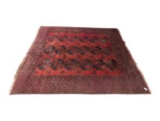 20TH CENTURY AFGHAN KHAL MUHAMMADI WOOL RUG