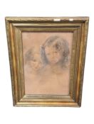 19TH CENTURY PENCIL PORTRAIT SKETCH