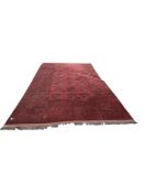 20TH CENTURY AFGHAN KHAL MOHAMMADI WOOL RUG
