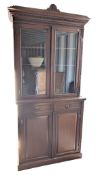 EARLY 20TH CENTURY EDWARDIAN MAHOGANY LIBRARY BOOKCASE