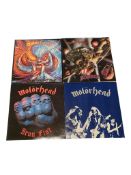 MOTORHEAD - FOUR 1970S / 80S HEAVY METAL LP VINYL RECORDS