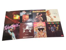 JIMI HENDRIX - COLLECTION OF LATE 20TH CENTURY VINTAGE ROCK LP VINYL RECORDS